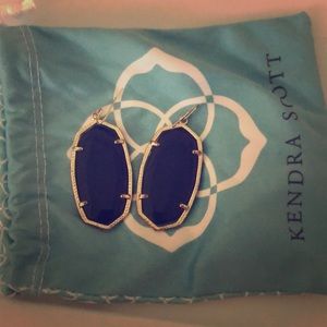 Black Danielle Kendra Scott Earrings